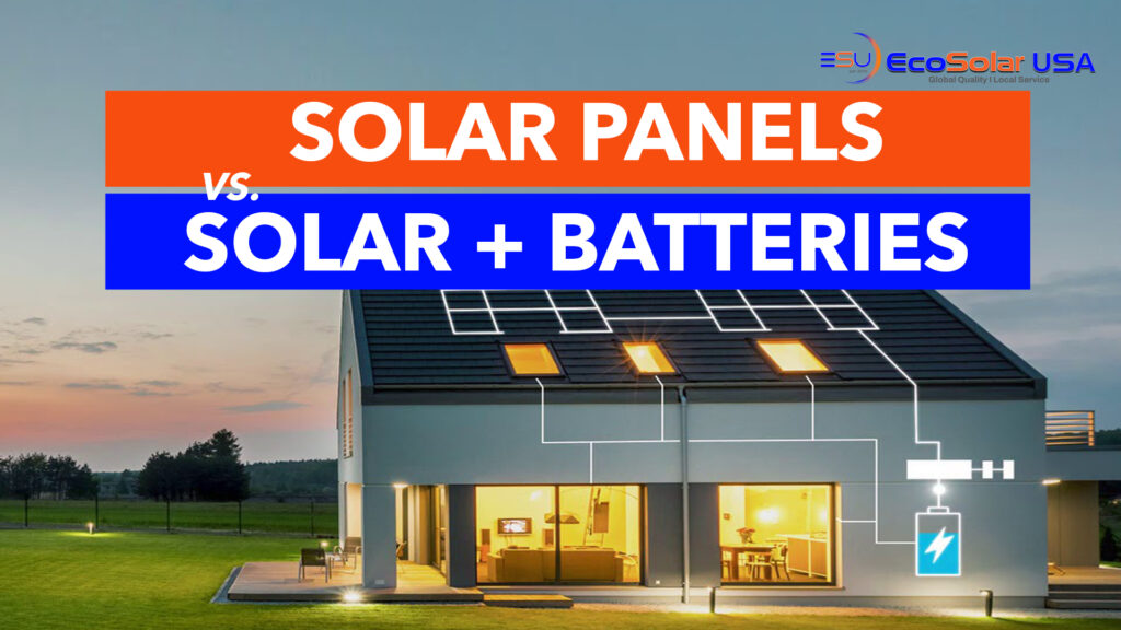 solar batteries vs solar panels
