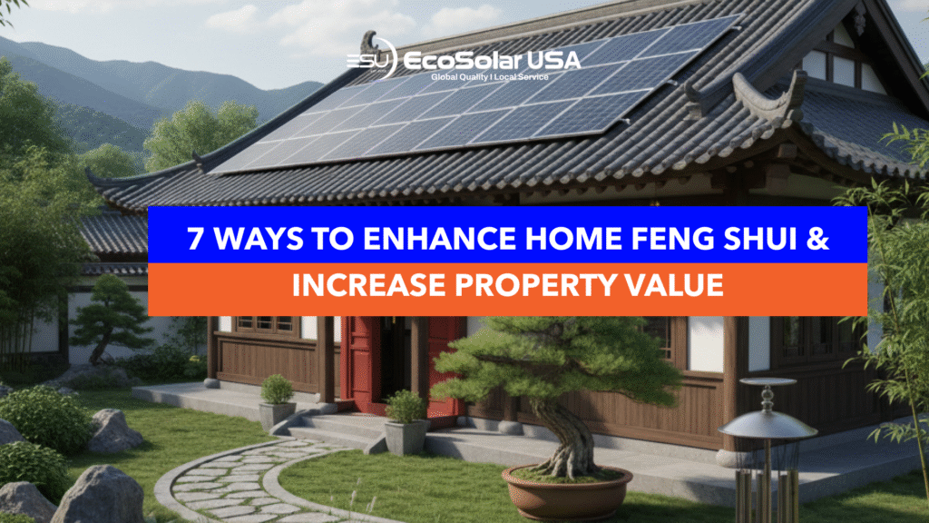 house fengshui with solar panels