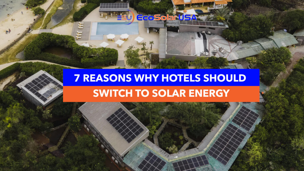 solar panels on hotels
