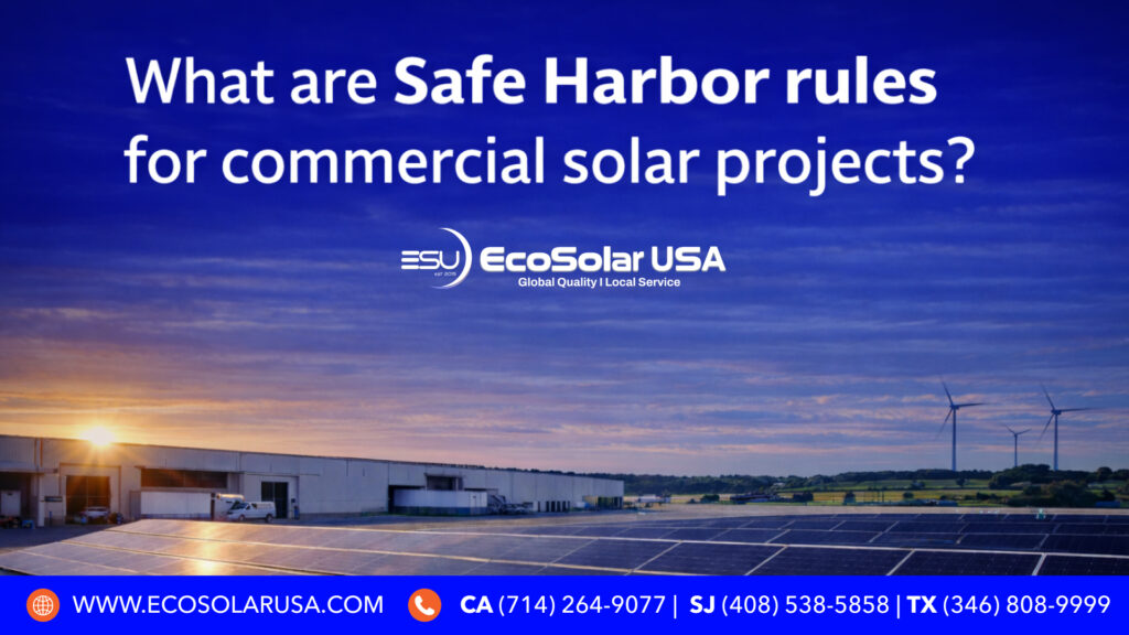 safe harbor rule